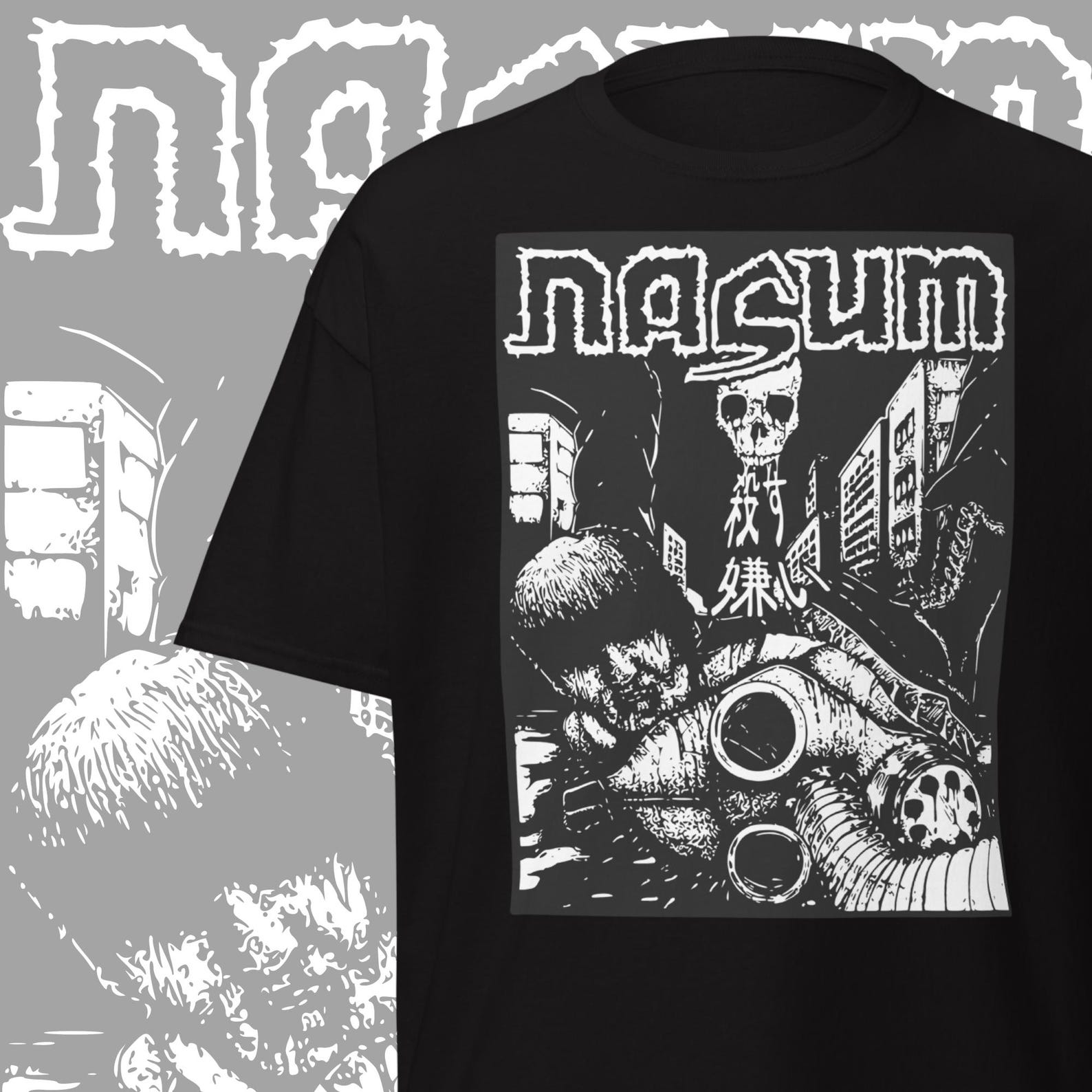 Nasum Grindcore T-Shirt: Extreme Metal Merch S