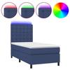 VidaXL Sommier à Lattes de Lit avec Matelas et LED, Lit Rembourré, Lit Simple, Lit Adulte de Chambre à Coucher Intérieur, 3135171