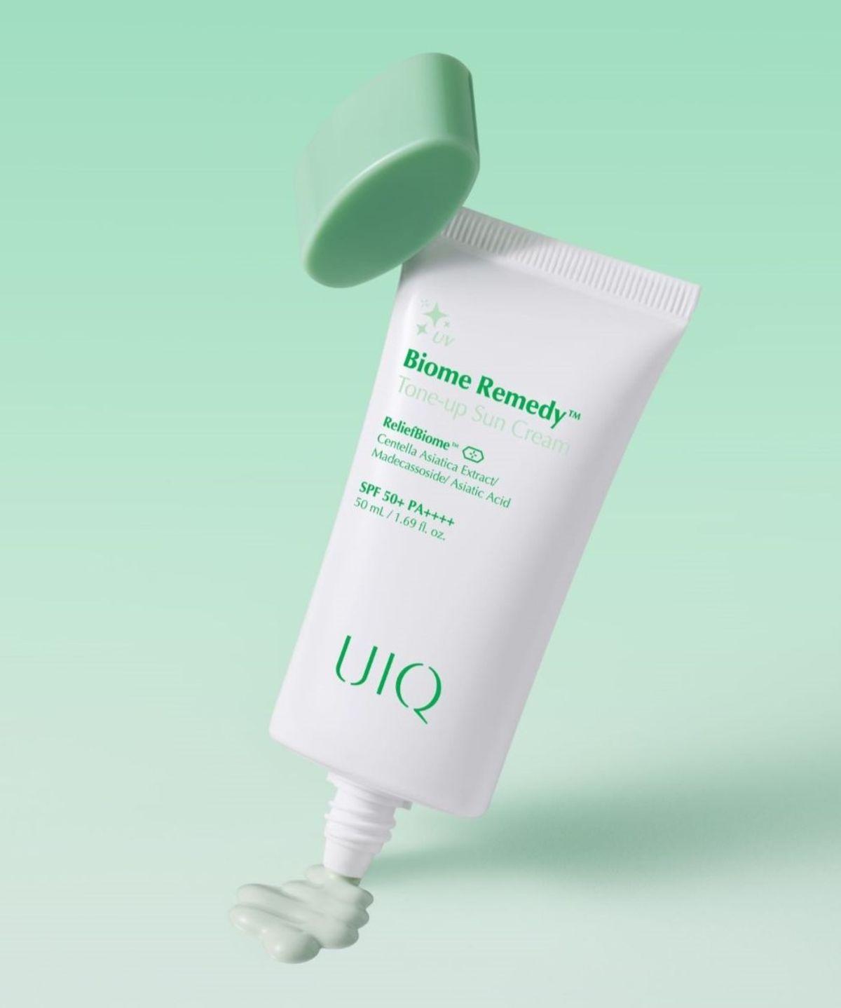 Biome Remedy Tone-Up Sun Cream Green 50ml