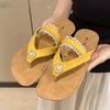 Fashion Women Flip Flops Flats Slippers Fashion Clip Toe Shoes Summer Sandals 2025 Casual Trend Beach Woman Slides Mujer De Zapatillas