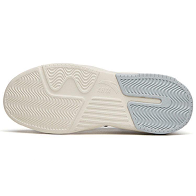 Anta Life Collection Slip Resistant Slip Resistant Low top Skateboard Shoes Women's Gray 122148092R-1