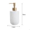 Liquid Soap Dispenser, Container Empty Bottles Ceramic Refillable Pump for