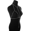 Fashion And Popular New Elements, Sexy Exaggerated Flash Diamond Breast Chain, Body Clothing Jewelry Chain