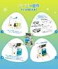 YIK TUNG Solar Robot Craft 13 Types of Assembly Science Independent Various Play Christmas Learning Christmas Emotional DIY Choice of Toys Kit,