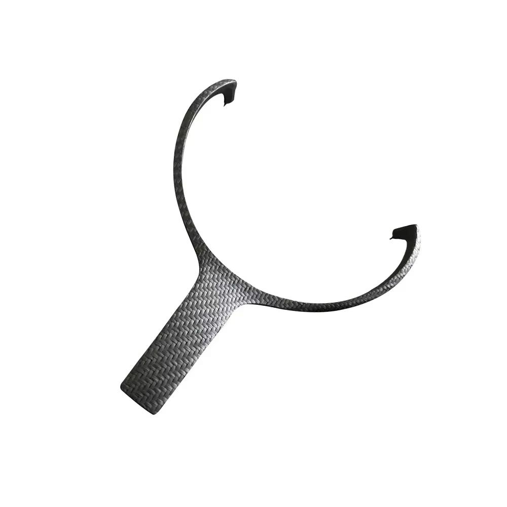 Carbon Fiber Steering Wheel Trim For Bmw F30 F10 F20 F32 F34 F48 F25 F26 550D 328M M Sport Interior Decoration Car Accessories