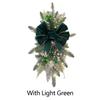 Christmas Swag Wreath Pendants Without/with Light Atmosphere Decorative Garland Home Door Window Decoration Party Supplies