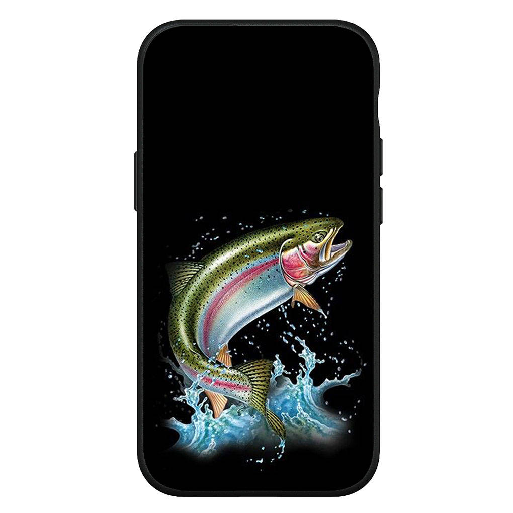 

для Samsung Galaxy S24 S23 iPhone 16 15 14 Xiaomi Redmi Note 13 12 11 Plus 9 Pro Max X XR Чехол для телефона Fly Trout Carp Rod Fish OPPO Huawei Cover for Samsung Galaxy S22 ceil