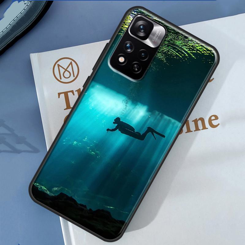 Водонепроницаемый чехол для подводного плавания для Xiaomi Redmi Note 14 13 Pro 12 11 9 10 9S 10S 11S 12S Redmi 13C 10C 12C 14C Чехол Redmi Note 12S