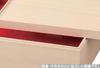 J-kitchens 1-Tier Jubako Box, 100cm x 100cm x 2.7cm, Made in Japan, Made of Tsukasa White Wood