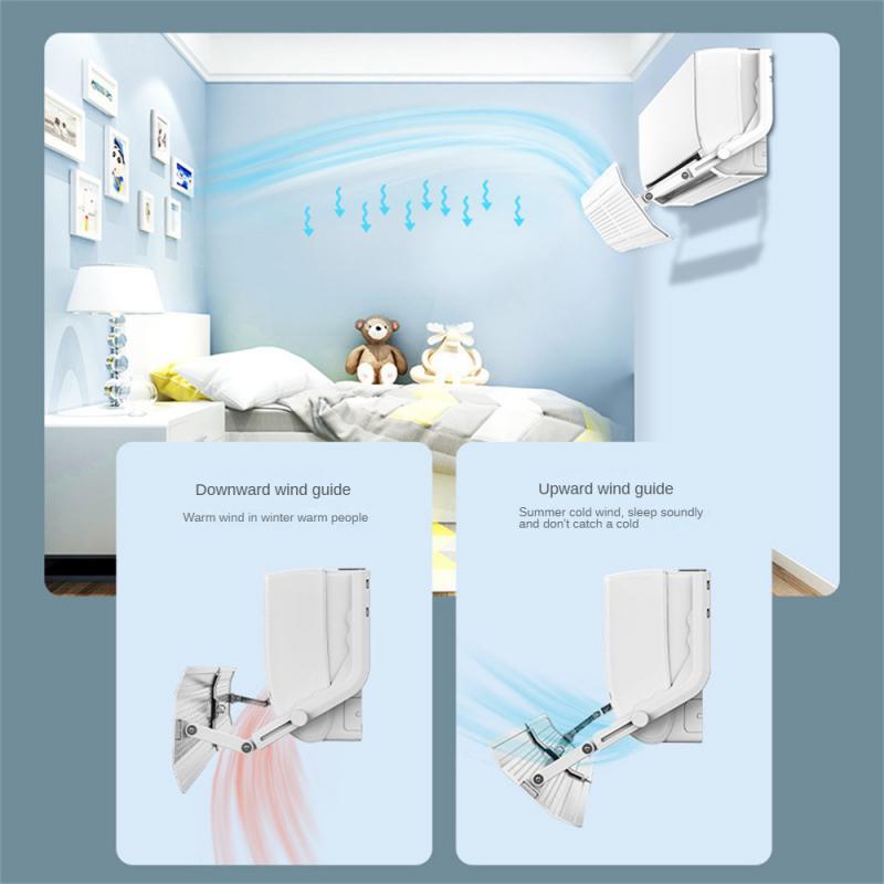 Confinement Cold Air Guide Windproof Wall-mounted Anti-direct Blowing Anti-condensate Water Universal Home Office Tools