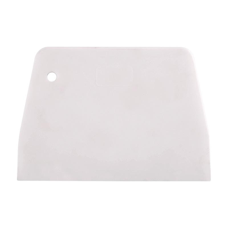 1ks Plastová stěrka na dortový krém, Nůž na těsto, Stěrka na máslo s hladkým rovným okrajem, Pečicí nástroje