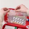 1Pc-Portable Emergency Medical Bag First Aid Storage Box For Household Outdoor Travel Camping Equipment Medicine Survival Kit