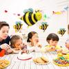 Bee Aluminum Film Balloon Yellow Polka Dot Black Polka Dot Package Ladybug Birthday Party Decoration Wedding Balloon