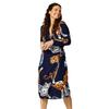 Biba Womens/Ladies Tiger Print Wrap Dress