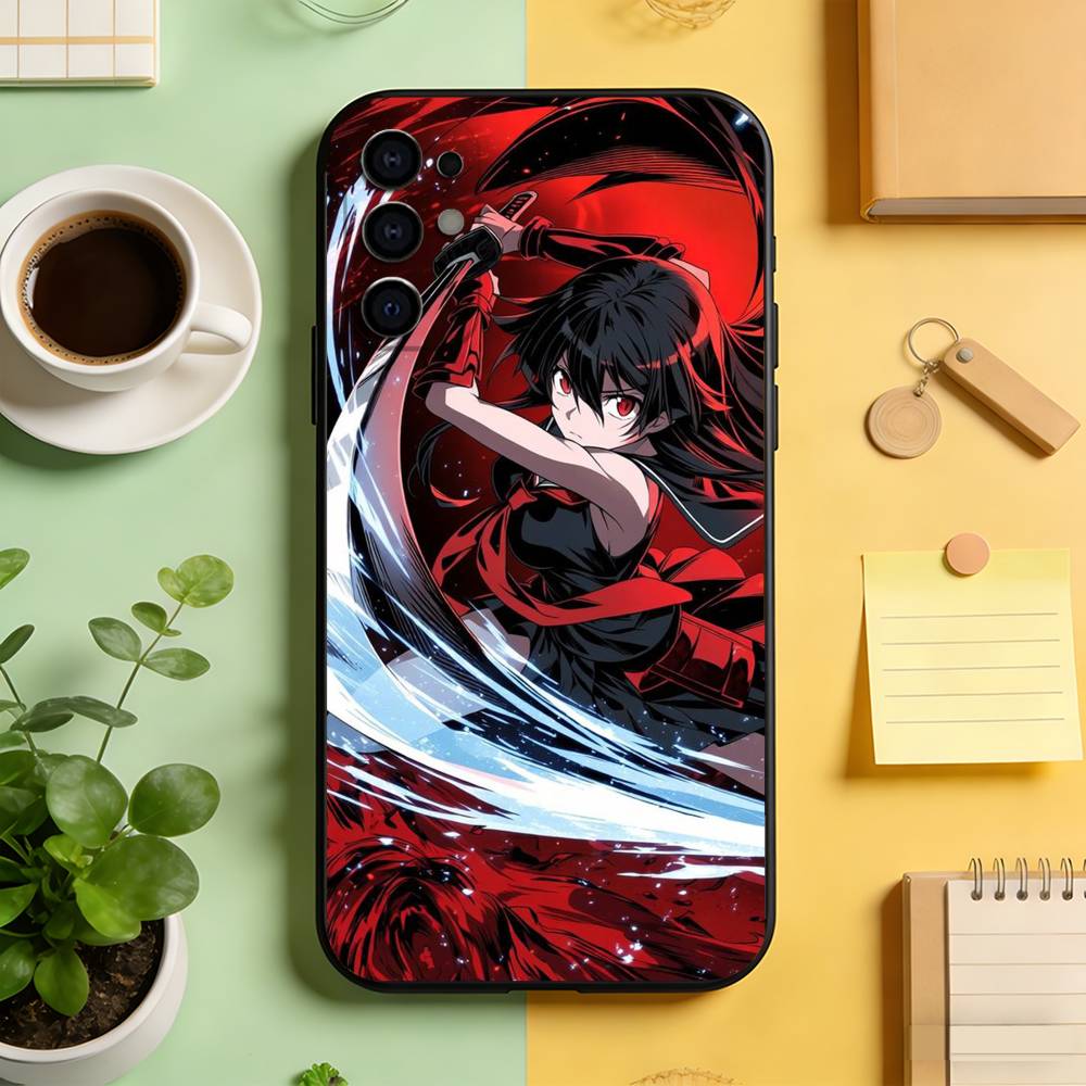 

Akame ga Kill Чехол для телефона Акаме для Samsung S25, S24, S21, S22, S23, S30, Ultra, S20, Plus, Fe, Мягкий силиконовый черный чехол Samsung S30plus5G