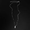 Sweater Chain Boyfriend Gift Korean Style Necklace Men Necklace Clavicle Chain Geometric Necklace