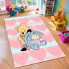 Tappeto con Modello Winnie the Pooh e Pimpi, 15 Misure, per Camera da Letto Soggiorno, Tappeto per Pavimento, Decorazione per la Casa, Tappetino Antiscivolo, Tappeto Regalo