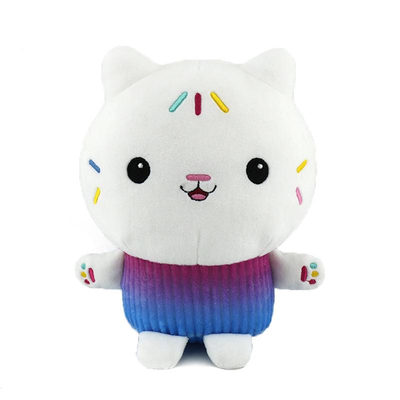 New Gabby Dollhouse Toy Mercat Cartoon Stuffed Animals Mermaid Cat Mermaid Dolls Kids Baby Birthday Gifts