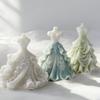 Bridal Dress Candle Silicone Mold DIY Crafts Scented Candle Soap Making Resin Mold Valentine's Day Wedding Decoration Gift