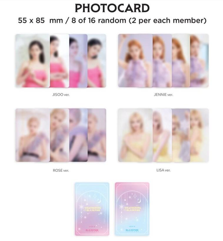 [pre-order] BLACKPINK Game Coupon Card Collection – WEATHERING WITH BLACKPINK
