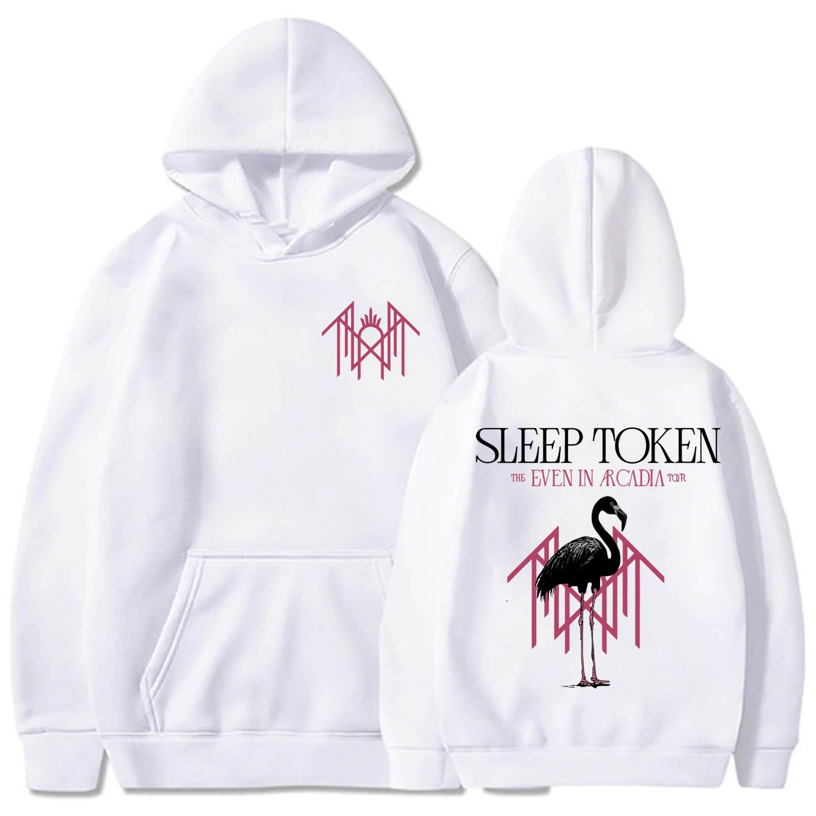 

Навіть в Arcadia Tour Sleep-ttoken Худі Harajuku Пуловер Топи Чоловічий Жіночий Світшот Подарунок для фанатів Модний світшот L