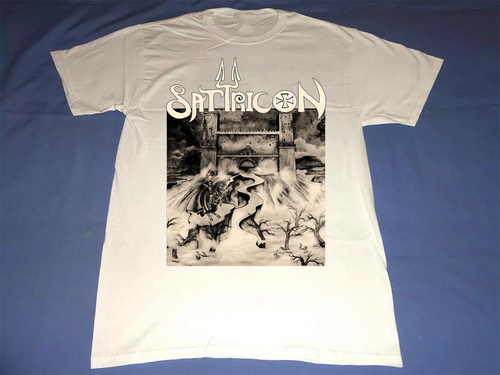 Satyricon Dark T Shirt Cotton Men S-5XL WHITE cotton Unisex T-Shirt S