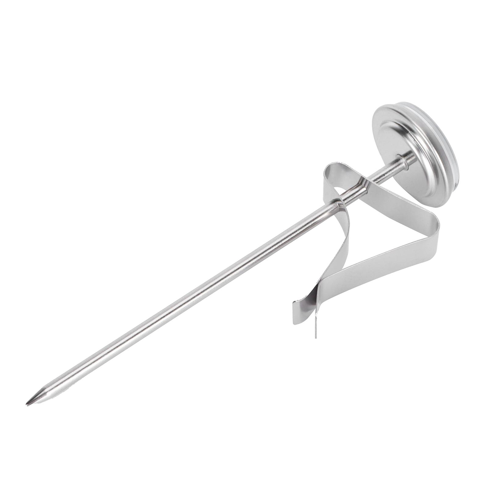 

Coffee Thermometer Milk Frothing Dial Pointer Temperature Meter with Hook Kitchen Tool