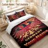 Custom Name Bedding Set 3 PiecesEintracht Frankfurt Print Duvet Cover + 2 Pillowcases Soft Bed Decor