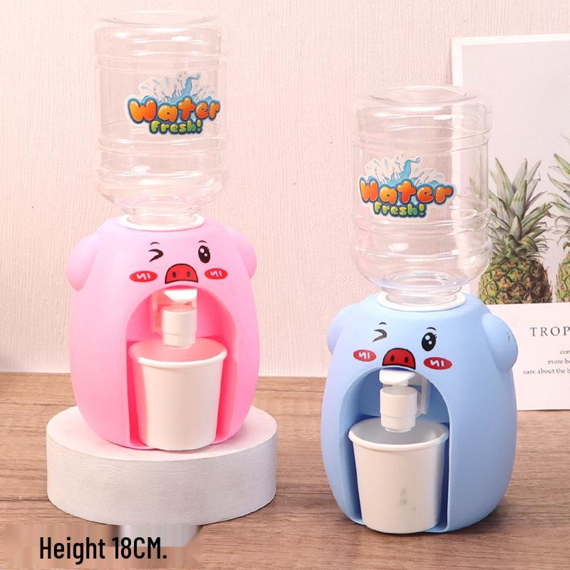 Kids' Cute Duck Play Kitchen Water Dispenser Toy Set