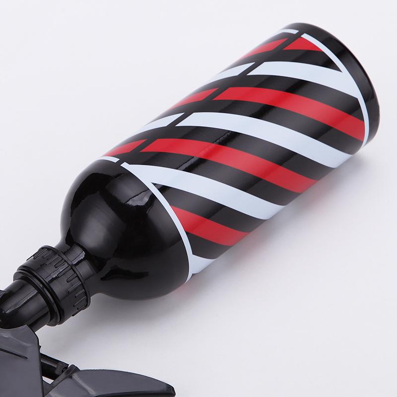 500ml Hairdressing Fine Mist Spray Empty Bottle PET Plastic High Pressure Retro Refillable Bottle Salon Hairdressing Makeup Tool