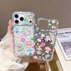 Transparent Colorful Graffiti Cartoon Animal Case for Apple 16 iPhone 15 Pro Max New 13/14