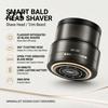Portable Grooming Tool Electric Bald Head Shaver, Beard Trimmer with Digital Display, 360 Degree Wet Dry Shaver Floating Rotary for Men