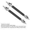 2 ks 75mm Chránič nárazníku auta Lip Rod Splitter Vzpěra Vzpěra Podpora Přední Zadní Univerzální