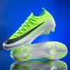 Kuaipu Tian Men's Seamless Flyknit Low-Top Football Shoes with Long and Mixed Studs