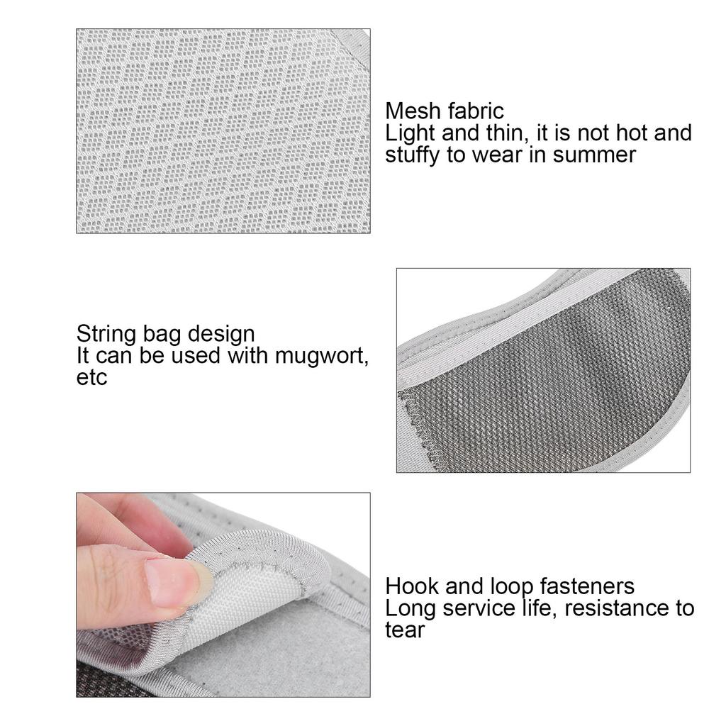 Neck Brace Brthable Mesh Fabric Cervical Collar Guard for Pain Relief Moxibustion Care
