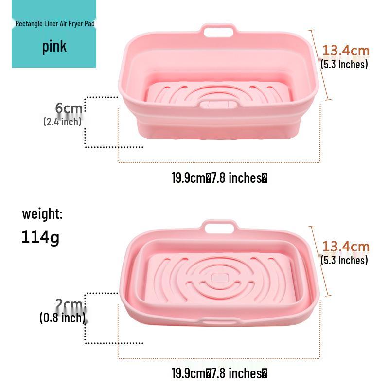 Silikonowa Forma do Pieczenia i Mata do Frytkownicy Powietrznej - Silikon Spożywczy