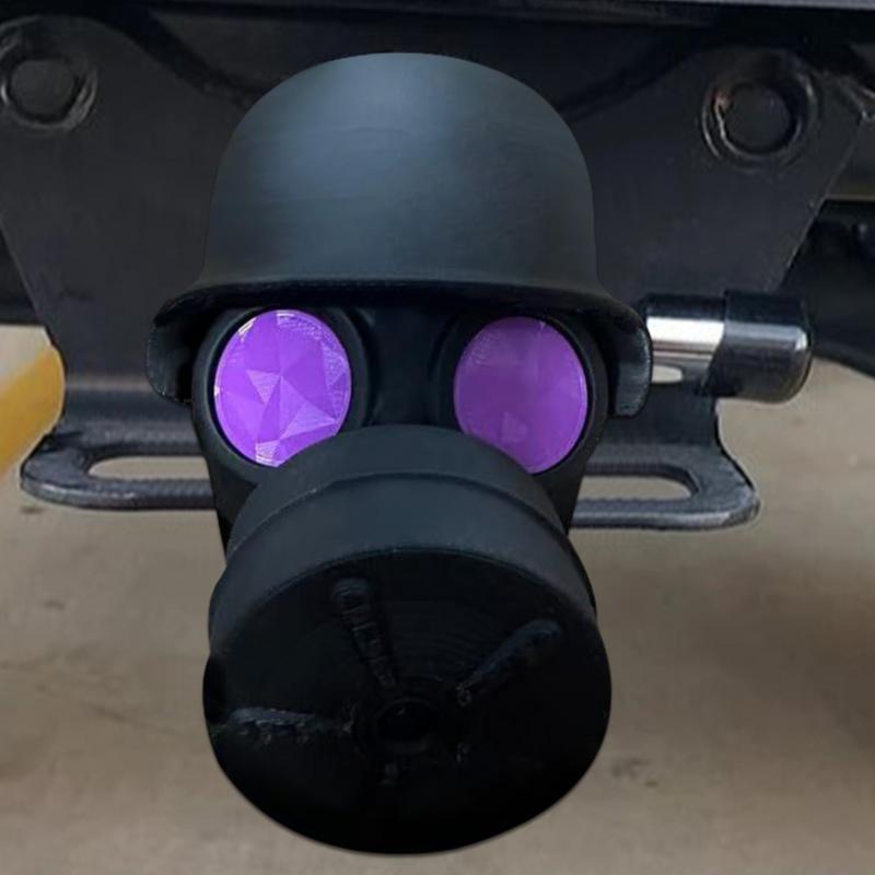 Towing Hitch Towball Protective Cover Trailer Hitch Receiver Cover Plug Anti-Rust Hook Dust Plug Protector For SUVs RVs