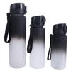 Large Capacity 1 Liter Sports Water Bottle Gradient Color Large Capacity Sports Kettle  Gym