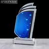 Creative Customization Color Printing Crystal Trophy Enterprise Excellent Employee Annual Meeting Award Awards Medals Home Decor
