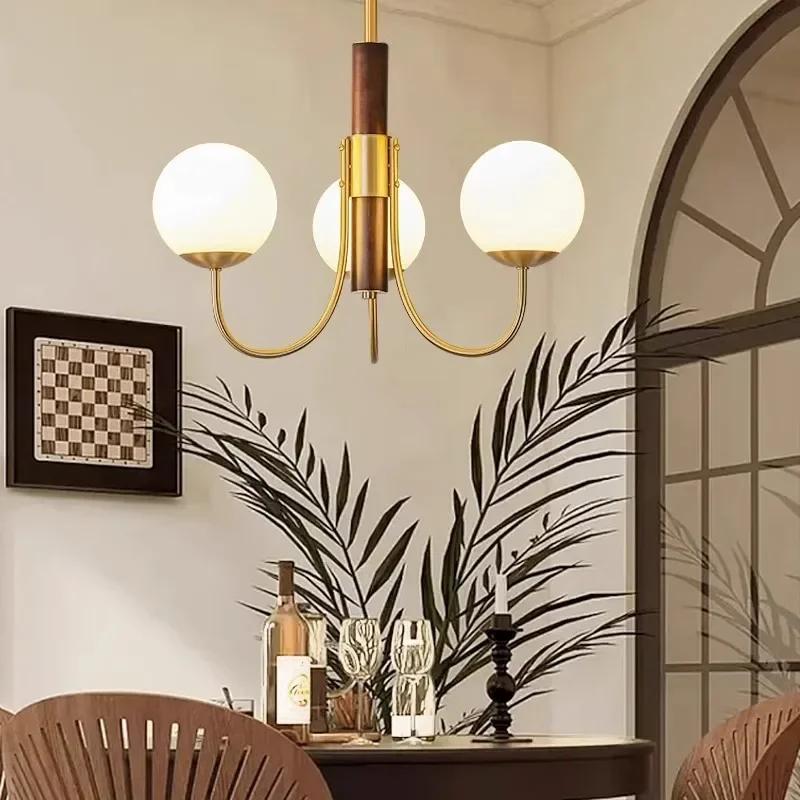 Modern living room, restaurant, American style chandelier, simple and fashionable home designer, French style chandelier