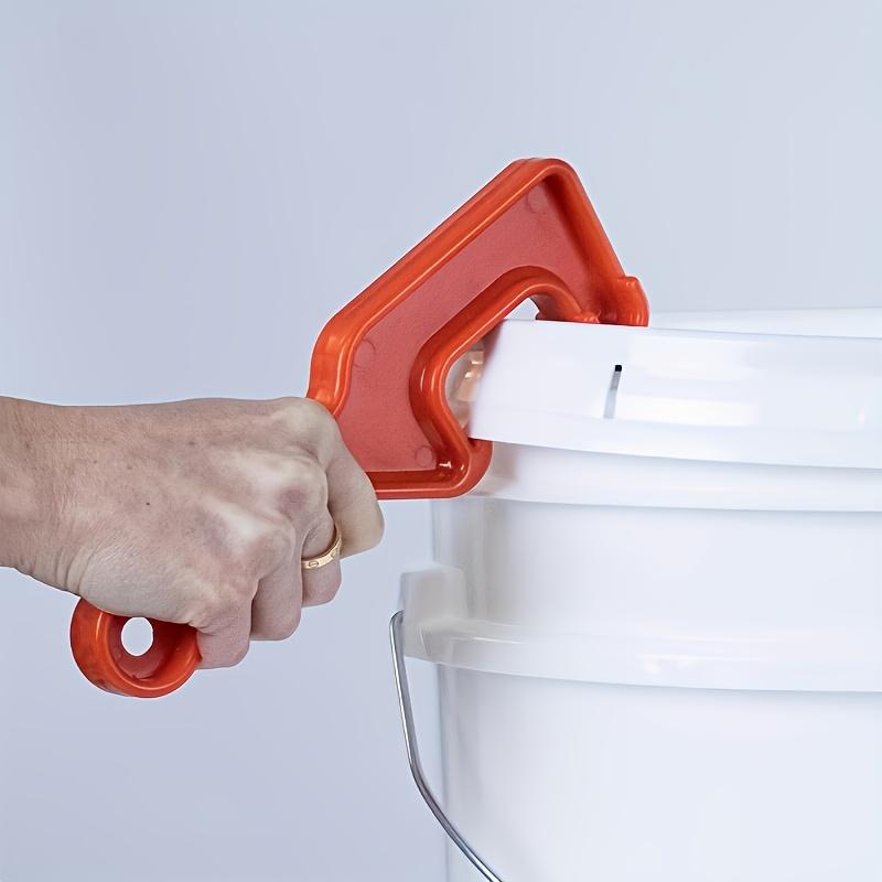 1 Plastic Bucket Lid Opener Tool - 5 Gallon Paint Can Opener Wrench, Lightweight and Durable Design, Suitable for Home and Industrial Use