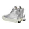 Converse 1970s Chuck Taylor All Star Comfortable Trendy High-Top Canvas Shoes Women Sneakers Silver 561731C