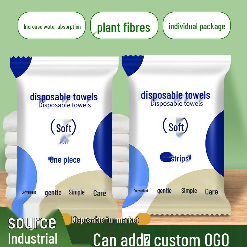 Individually Wrapped Disposable Thickened Face and Hand Towels for Hotel Thickened 30x50 Hand Towel [1 pack]