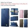 For Xiaomi Redmi Note 13 Pro+/ Redmi Note 13 Pro Plus 5G Wallet Case with Card Slots & Kickstand, 360° Protection Leather Case