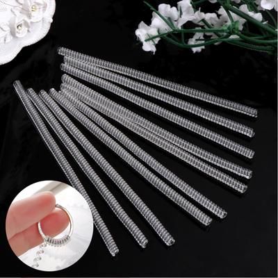 Coil Spiral Invisible Tightener Reducer Ring Jewelry Guard Shell Hard Guard Ring Size Adjuster