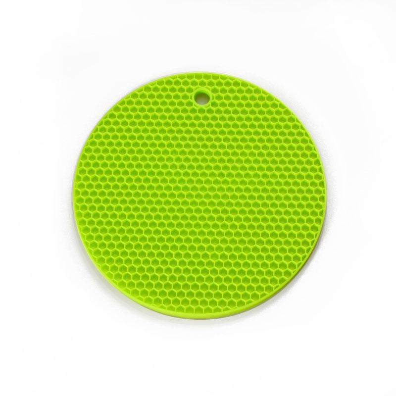 

Silicone Round Honeycomb Placemat & Coaster Set зелёный