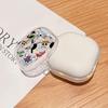 Case For Samsung Galaxy Buds 4 Pro 2Pro Live 4Pro 3 FE 3Pro 2 Clear Earphone Cases Cover With Hook One P-Piece Zoro Luffy Logo
