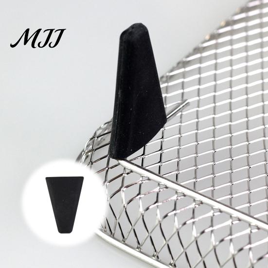 Silicone Buffer for Air Fryer Feet Rack, Triangle Heightening Pads, Heat Soft Durable Insert Resistant Non-slip Replacement Fryer, Dehydration