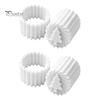 Baking Gadgets for Pastries Double-Sided Mooncake Press Mold, 2-in-1 Plastic Pastry Stamp, Christmas Easy Clean Mold Tree Design Decorative