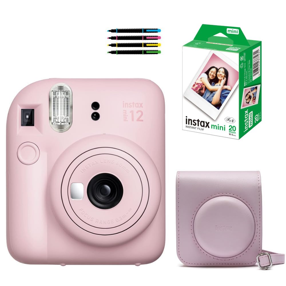 

Миттєва камера Cheki instax mini 12 (Набір з 4 частин)